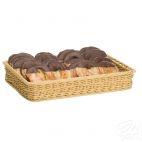 Kosz prostokątny 41,5 cm - Jasny beż (02066830101) - zdjęcie