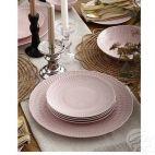 Talerz płytki 21 cm - SOFIA / LB07 Różowa - zdjęcie