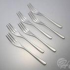 Komplet widelczyków do ciasta / połysk - 49 MUZA - zdjęcie