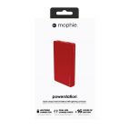Powerbank Mophie Powerstation 5050 mAh ze złączem Lightning - czerwony - zdjęcie
