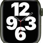 Pasek do Apple Watch 45mm Silicone - Bright Green - zdjęcie