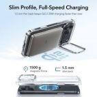 Etui do iPhone 17 Pro ESR Classic Hybrid Kickstand MagSafe Clear - zdjęcie