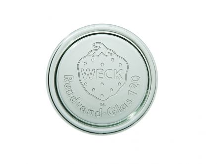 Pokrywka szklana do słoików 120 mm - WECK (WE-120) - zdjęcie główne