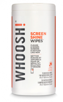 Ściereczka do czyszczenia Whoosh! Screen Shine antimicrobial microfiber wipes 70 - zdjęcie główne