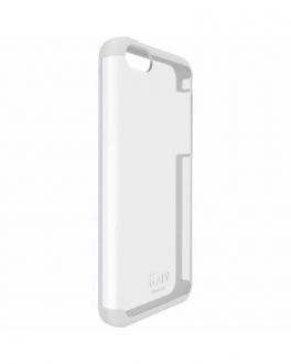 Etui do iPhone 5C iLuv Vyneer Dual Material - białe - zdjęcie główne