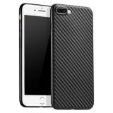Etui do iPhone 7/8 Plus HOCO Ultra Thin Carbon Fiber - czarne