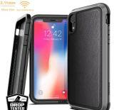 Etui do iPhone XR X-Doria Defense Lux - czarna skóra
