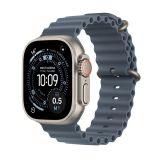 Apple Watch Ultra 3 tytan z paskiem Ocean w kolorze marynarskiego granatu