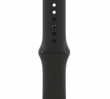 Pasek do apple watch 38/40/41/42mm silikonowy - czarny