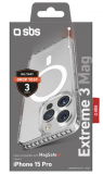 Etui do iPhone 15 Pro SBS Extreme 3 Mag MagSafe clear
