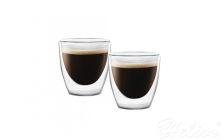 Filiżanki do espresso z podwójną ścianką 80 ml / 2 szt. - AMO (5837)