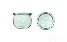 Słoiki z pokrywką / 580 ml - WECK Tulip (WE-744-100P)