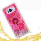 Zizo Liquid Glitter Star Case - Etui Samsung Galaxy S8+ (Donuts) - zdjęcie