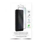 PURO Frame Tempered Glass - Szkło ochronne hartowane na ekran Samsung Galaxy S23+ (czarna ramka) - zdjęcie