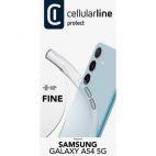 Cellularline Fine - Etui Samsung Galaxy A54 5G (przezroczysty) - zdjęcie