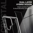 Crong Crystal Shield Cover - Etui Samsung Galaxy S25 Ultra (przezroczysty) - zdjęcie