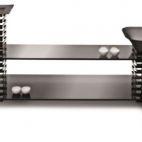 Kolumna czarna wys.58 cm - System bufetowy Urban (AB-8718-58) - zdjęcie