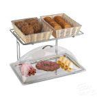 Rama, stojak chromowany 50x34x37,5 cm (TF-05) - zdjęcie