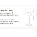 Kosz na szkło - max.śr. 7,9 cm beżowy (CM-30S638184) - zdjęcie