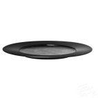 KARBON Talerz płaski 27 cm - Edge (R-EDFP27-12) - zdjęcie