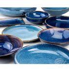 Talerz płytki 28,5 cm - DEEP BLUE (V-82008-4) - zdjęcie