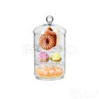 Komplet 3 salaterek z dekielkiem - Linia SERVO (0717) - zdjęcie