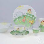 Zestaw naczyń dla dzieci Kurki - NORA S-03626 - zdjęcie