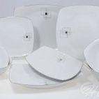 Serwis obiadowy bez wazy dla 12 os. / 44 części - E635 AKCENT - zdjęcie