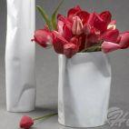 Ćmielów Studio Design / Seria Pogięta: Wazon wysoki 33 cm - zdjęcie