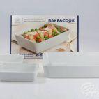 Bake&Cook: Zestaw naczyń do zapiekania Lubiana / 3 szt. (LU503LUBC) - zdjęcie