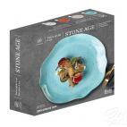 Zestaw talerzy płytkich 28 cm / 6 szt. - STONE AGE 6630M Ceglasty - zdjęcie