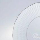 Talerz płytki 28 cm - 3607 Sofia / Platynowa - zdjęcie