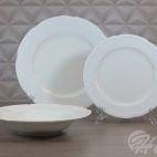 Zestaw talerzy dla 6 osób - LENA Cream NBC - zdjęcie