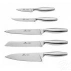 Komplet 5 noży w bloku drewnianym - 987M FINE - zdjęcie