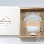 Filiżanka do herbaty 0,22 l ze spodkiem - G067 ASTRA - zdjęcie