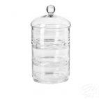 Komplet 3 salaterek z dekielkiem - HANDMADE Classic / Linia SERVO (0717) - zdjęcie