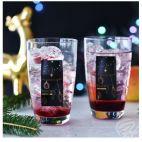 Szklanki 450 ml / 2 szt. - Deco Line / Ozdoby świąteczne - zdjęcie