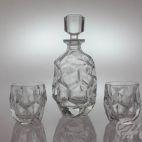 Komplet kryształowy do whisky - Lunar (CZ817259) - zdjęcie
