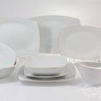 Serwis obiadowy bez wazy dla 12 os. / 44 części - 3603 AKCENT Złota linia - zdjęcie