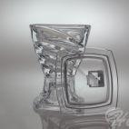 Bomboniera kryształowa na nodze 24,5 cm - FACET (955760) - zdjęcie 