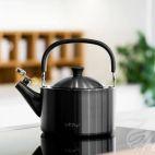 Czajnik 1,5 l z gwizdkiem / grafitowy mat - Diamante (28197) - zdjęcie