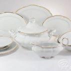 Serwis obiadowy dla 6 os./ 25 części - E337 BOLERO Pas Złota - zdjęcie
