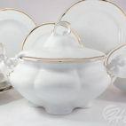 Serwis obiadowy dla 6 os./ 25 części - E337 BOLERO Pas Złota - zdjęcie