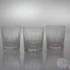 Szklanki kryształowe do whisky 290 ml - KA06 Paski (KW06WH) - zdjęcie 