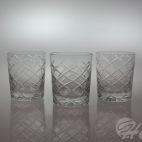 Szklanki kryształowe do whisky 290 ml - KA03 Romby (KW03WH) - zdjęcie 