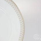 Talerz płytki 27 cm - G682 YVONNE Złoty Miraż - zdjęcie
