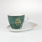 Filiżanka ze spodkiem 250 ml - 0352 STONE AGE Święta - zdjęcie