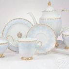 Zestaw do kawy dla 6 osób / 22 części - G684 ASTRA Królewski Błękit - zdjęcie