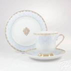 Zestaw kawowy dla 6 osób / 18 części - G684 ASTRA Królewski błękit - zdjęcie