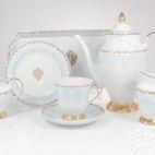 Zestaw do kawy dla 6 osób / 22 części - G684 ASTRA Królewski Błękit - zdjęcie